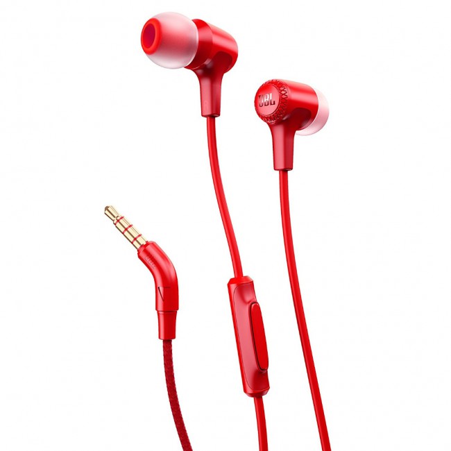 JBL Harman E15 In Ear Headphone Red